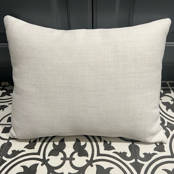 Tri Sigma Decorative Pillow - Gold and Cream - Picture 2 of 5